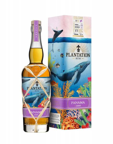Plantation Panama 2008 One Time Limited Edition Rum 45,7% Vol. 0,70l