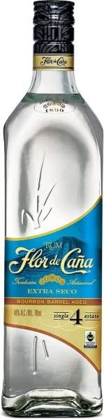 Flor de Cana Extra Seco Rum 4 Jahre 0,7l