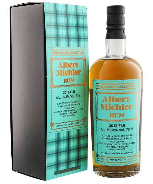 Albert Michler Rum Single Cask Collection 2012 Fiji 0,7l