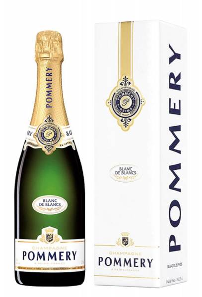 Pommery Apanage Blanc De Blancs Champagner mit Geschenkverpackung - 0,75l Flasche