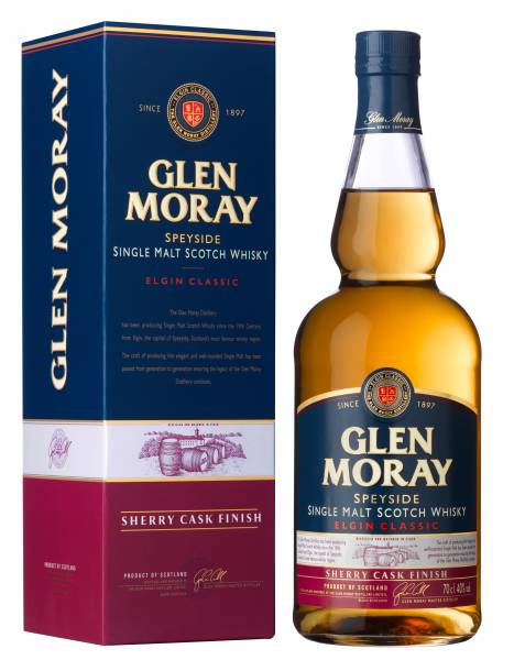 Glen Moray Sherry Cask Finish 0,7 Liter