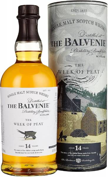 The Balvenie 14 Jahre Old The WEEK OF PEAT 0,7l