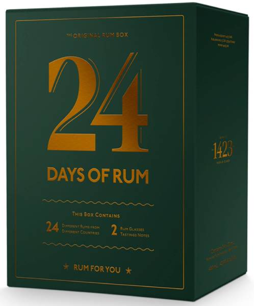 24 Days of Rum Adventskalender - Grüne Edition