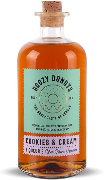 Boozy Donut - Cookies and Cream Likör 0,5l 17% Vol.