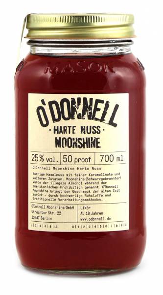 O&#039;Donnell Moonshine Harte Nuss 0,7l