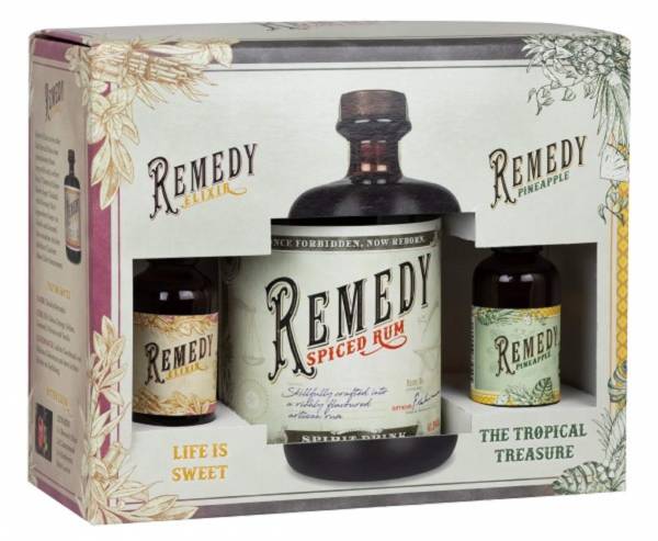 Remedy Spiced Rum 0,7l im Probierpaket