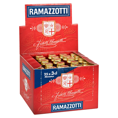 Ramazzotti 25 x 0,03 Liter