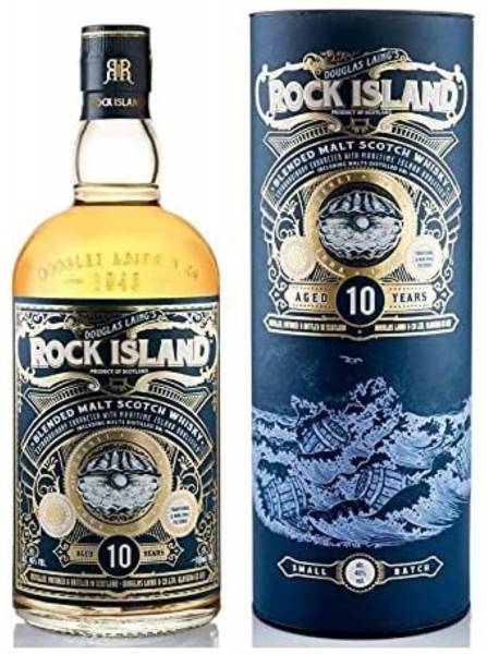 Rock Island Douglas Laing 10 Years Old Blended Malt 46% Vol. 0,7 l in Geschenkbox