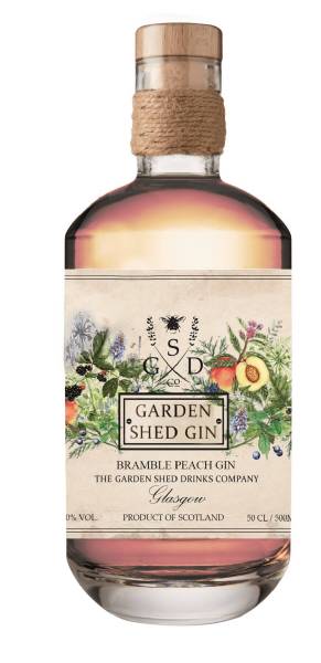 Garden Shed Gin Bramble Peach 0,5 l 40% vol.