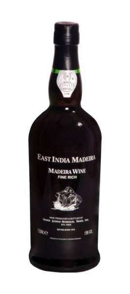 East India Madeira Wine Fine Rich 0,75 Liter