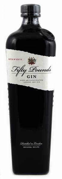 Fifty Pounds London Dry Gin 0,7 Liter