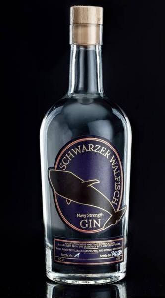 Schwarzer Walfisch Navy Strength Gin 0,5 l 57 Vol.%