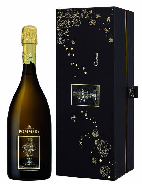 Pommery Champagne Cuvée Louise Vintage nature 0,75 Liter (Jg. 2004) mit Geschenkverpackung