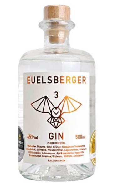 Euelsberger Gin #3 Plum Oriental 0,5 Liter