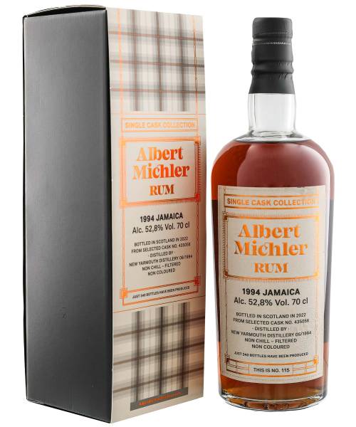 Albert Michler Rum Single Cask Collection 1994 Jamaica 0,7l