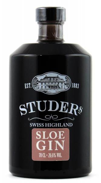 Studer Sloe Gin Swiss Highland 0,7l