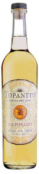 Topanito Tequila Reposado 100% Agave 40 % Vol.