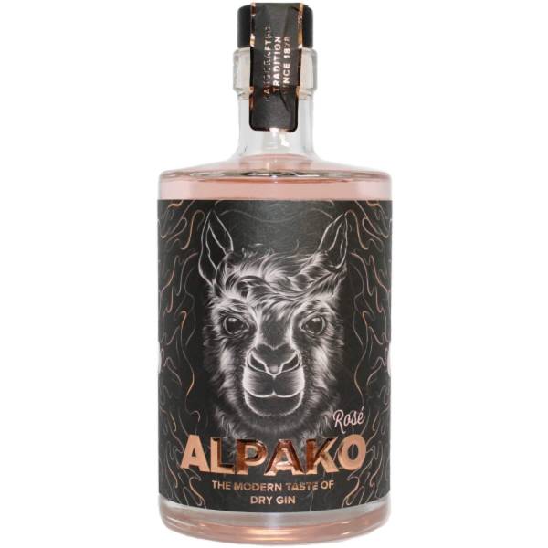Alpako Dry Gin Rosé 43% 0,5 Liter