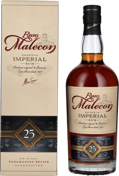 Malecon Rum Reserva Imperial 25 Jahre 0,7 Liter