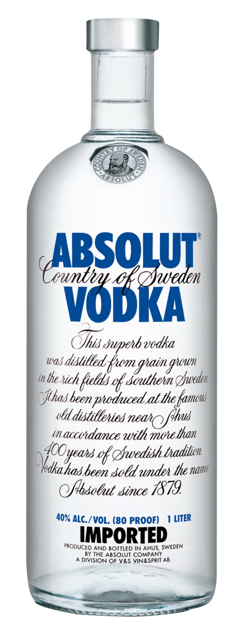 Liter 4,5 Absolut Blue Vodka