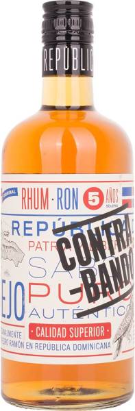 Contrabando Ron Calidad Superior 5 Años Rum 0,7 Liter