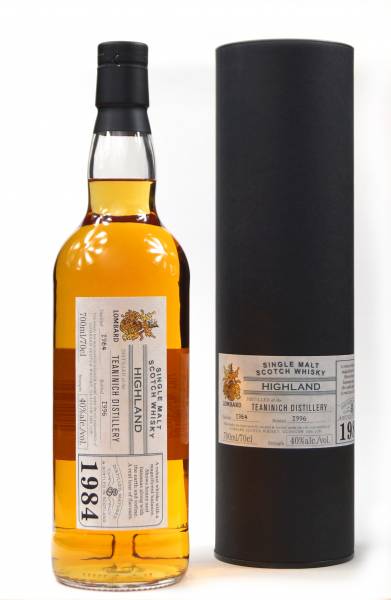 Lombard Teaninich 12 Jahre 1984-1996 Scotch Whisky 0,7 Liter