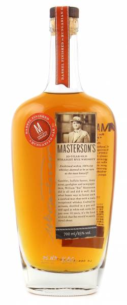 Masterson's 10 Jahre Hungarian Oak Canadian Whisky 0,7l