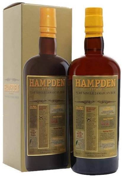 Hampden Pure Single Jamaican Rum 8 Jahre 0,7l